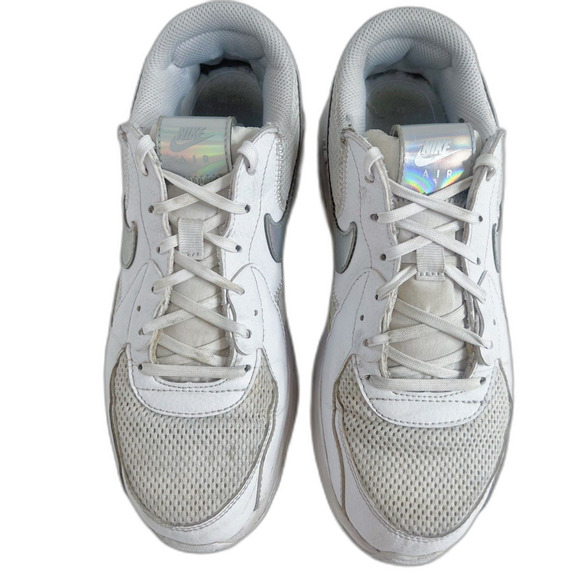 Nike Air Max Excee White Holographic Sneakers Running Shoes Athletic Size 9.5 - Picture 3 of 11